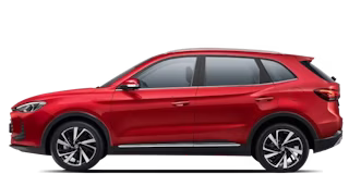 mg zs hev side shot