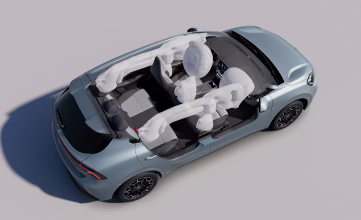 airbags mg4 urban